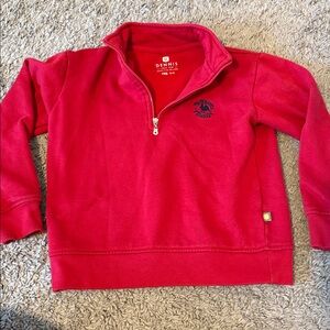 Primrose Schools Red Half-Zip Pullover Sweatshirt with Embroidered Logo